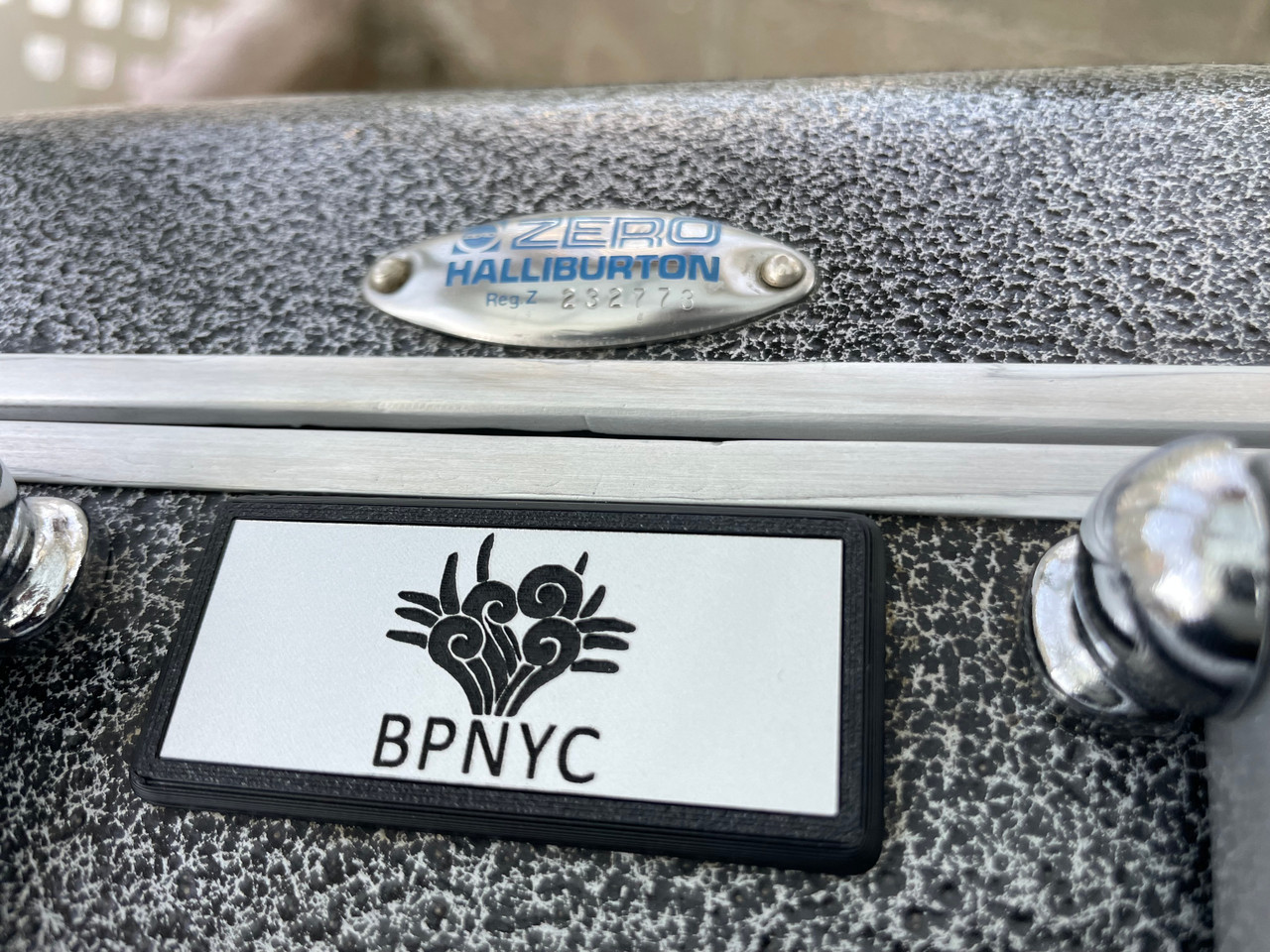 BPNYC ZERO Halliburton Eurorack Modular Travel Case 7U 82hp Black textured SOLD